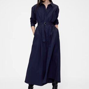NTW - GapStudio Poplin Belted Maxi Shirtdress XS - Unworn